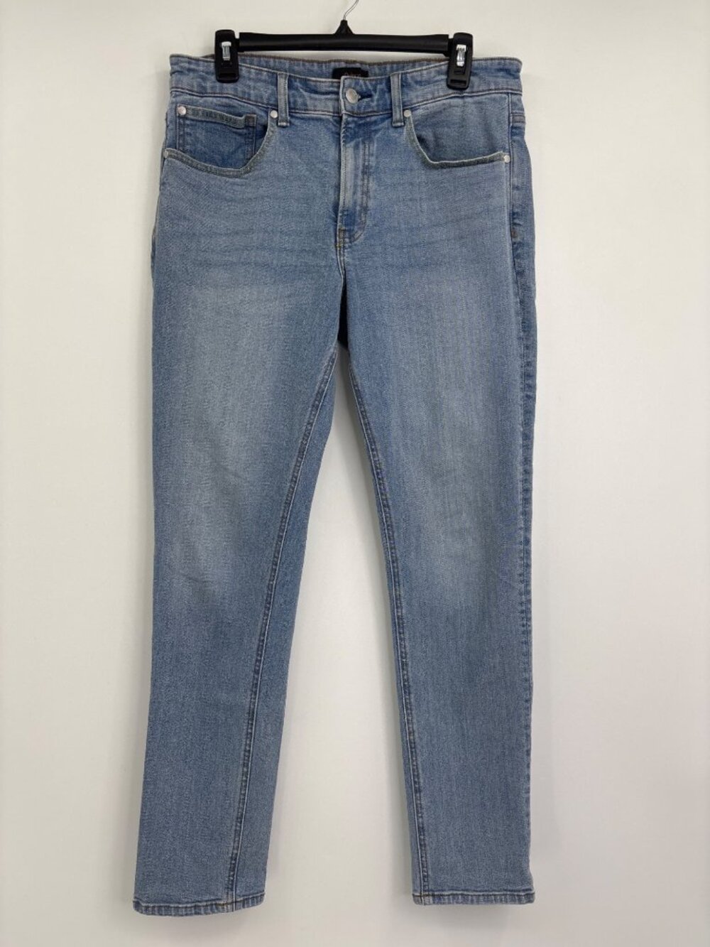 Quince Mens Warren Stretch Slim Straight Leg Jean Artic Blue 32X32 - Picture 4 of 5